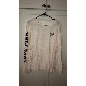 long sleeve PINK tee
